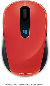 Microsoft Sculpt Mobile Wireless Mouse - Black/Red — main product image