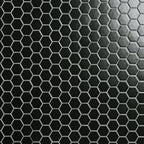 MSI AMZ-MD-00556 Black Hexagon Porcelain Mosaic Tile Backsplash