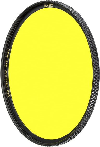 B+W 1102638 49mm Basic Yellow MRC Black & White Filter