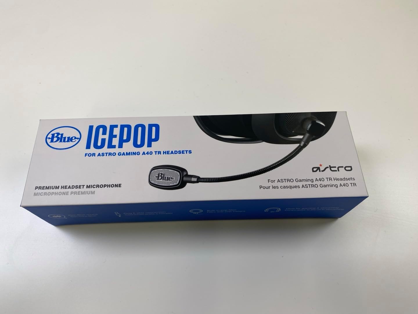 Logitech 943-000490 Blue ICEPOP Astro A40 Microphone