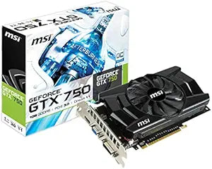 MSI N750-1GD5/OC GeForce GTX 750 1GB Graphics Card — main product image