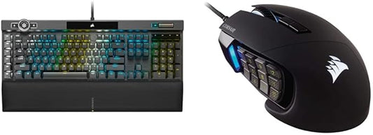 Corsair K100 RGB Scimitar Elite Gaming Keyboard Mouse Combo
