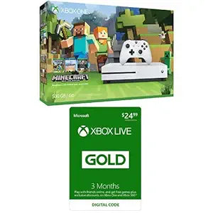 Microsoft Xbox One S 500GB Minecraft Bundle