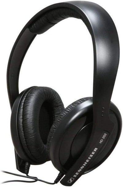 Sennheiser HD 202 II Professional DJ Headphones - Black