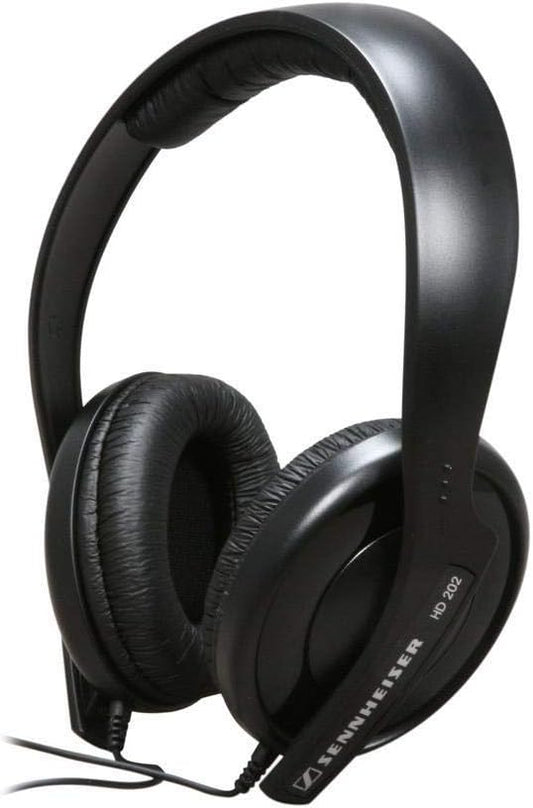Sennheiser HD 202 II Professional DJ Headphones - Black