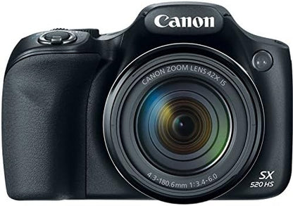 Canon SX520 HS PowerShot 42x Zoom Digital Camera