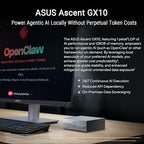 ASUS Ascent GX10 GB10 AI Supercomputer Desktop