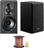 Sony SSCS5 3-Way Bookshelf Speaker System with Wire