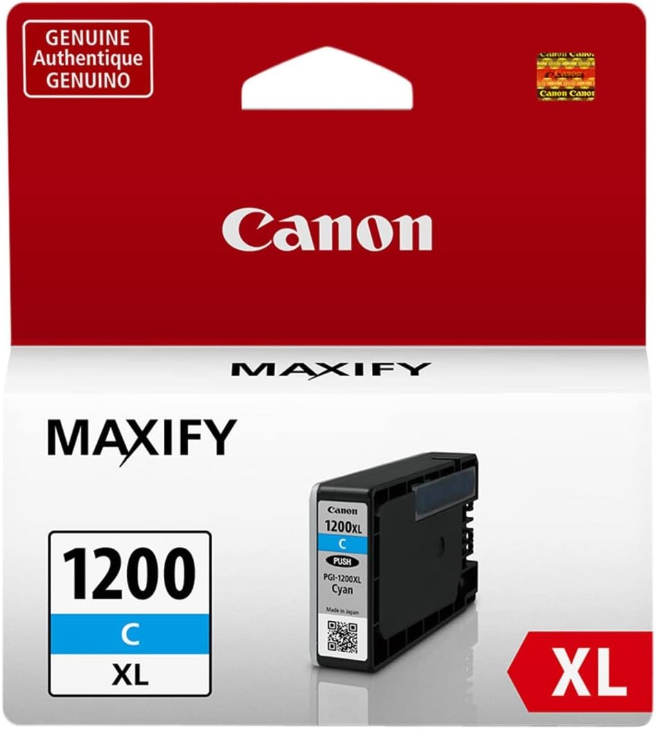 Canon 9196B001 PGI-1200XL Cyan Ink Cartridge