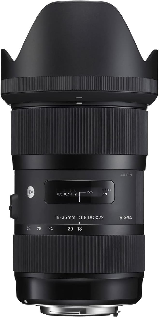 Sigma 210101 18-35mm F1.8 Canon Lens