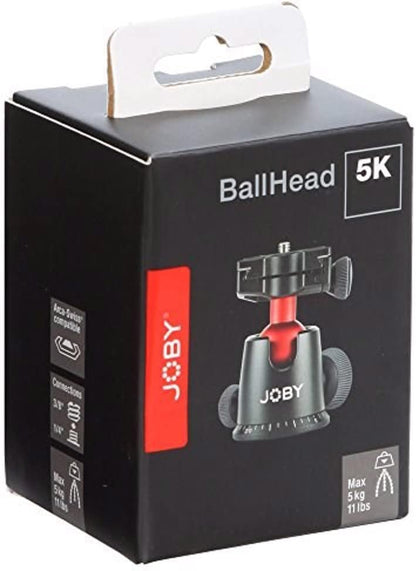 Joby JB01514 BallHead 5K 10 lbs Red