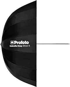 Profoto 100984 Deep Small Umbrella Silver 33"