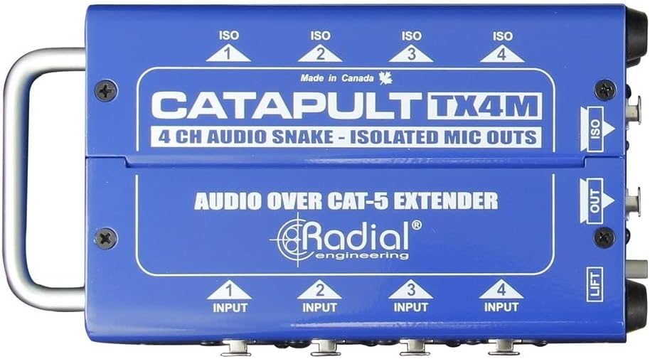 Radial Engineering SRA CATAPULT-TX4M 4-Channel Audio Snake