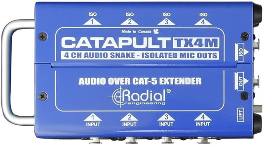 Radial Engineering SRA CATAPULT-TX4M 4-Channel Audio Snake