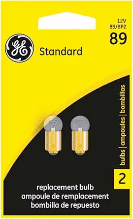 GE 12363 Miniature Incandescent Bulb 2-Pack — main product image