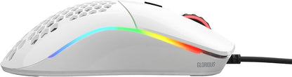 Glorious GOM-GWHITE Model O- (Minus) Ultralight Gaming Mouse
