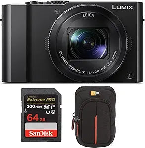 Panasonic DMC-LX10K LUMIX 4K Digital Camera Bundle