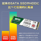 Winten 1TB NVMe PCIe M.2 2280 Internal SSD with 3D NAND