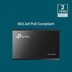 TP-Link TL-POE150S Gigabit PoE Injector Adapter