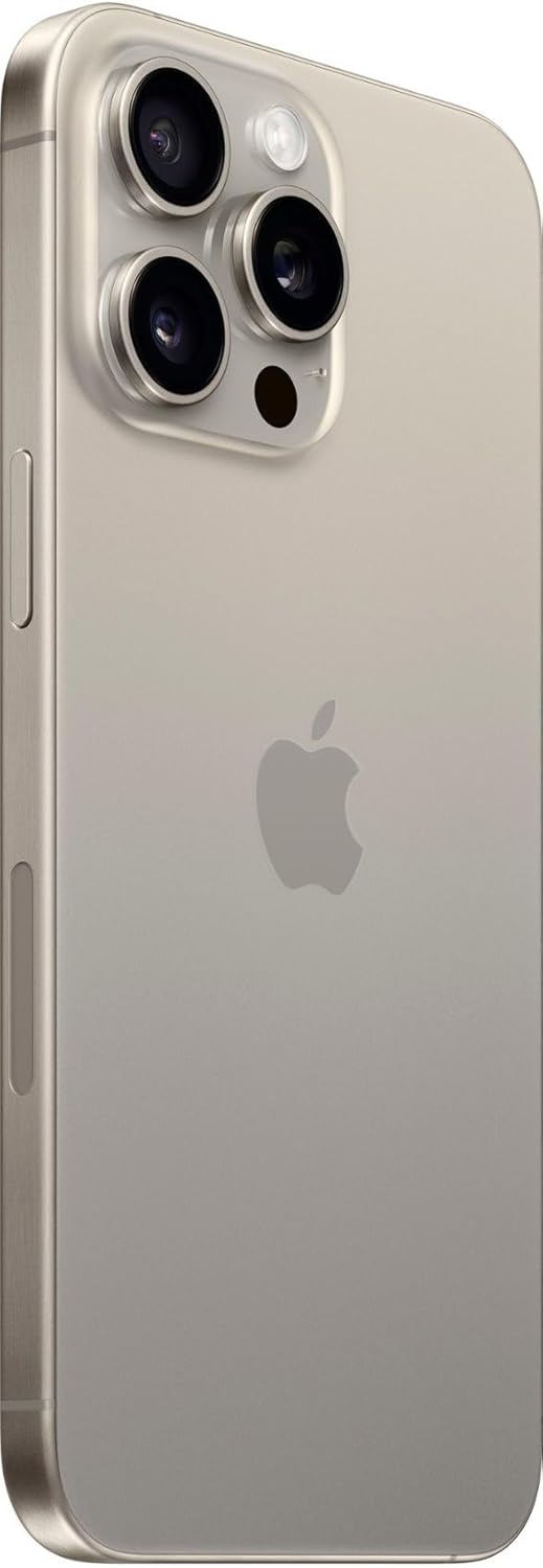 Apple iPhone 15 Pro Max 1TB Natural Titanium AT&T Renewed