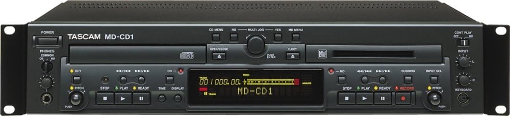 Tascam MD-CD1 MiniDisc Recorder CD Player Combo