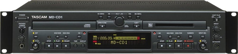 Tascam MD-CD1 MiniDisc Recorder CD Player Combo — main product image
