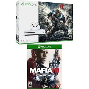 Microsoft Xbox One S 1TB Gears of War Bundle + Mafia 3