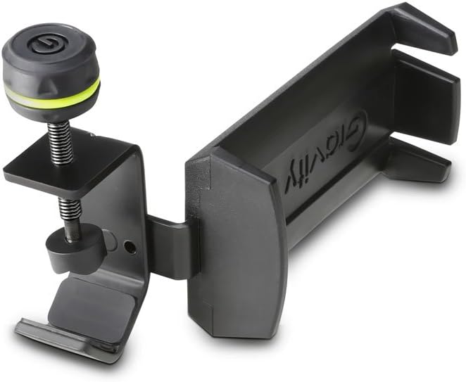 Gravity HP HMS 01 B Microphone Stand Headphones Hanger - Black