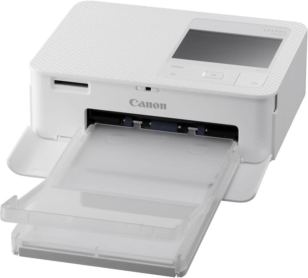 Canon CP1500 Selphy Compact Photo Printer + KP-108IN