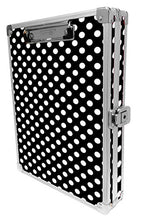 Vaultz VZ03713 Locking Storage Clipboard Polka Dot