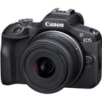 Canon EOS R100 Mirrorless Camera 18-45mm 55-210mm Kit