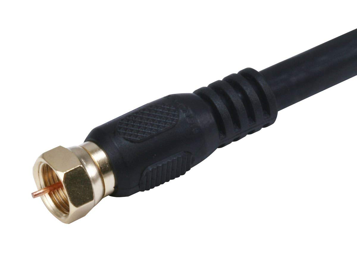 Monoprice 103030 RG6 Quad Shield CL2 Coaxial Cable 3ft
