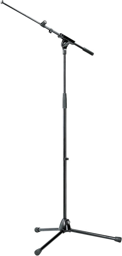 K&M 21080-500-55 Tripod Mic Stand Telescoping Boom German Made