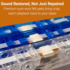Ashanyi Cassette Tape Repair Kit with Pure Wool Felt Pads