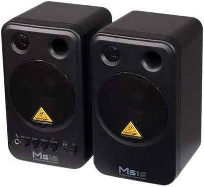 Behringer MS16 16-Watt Powered Studio Monitor System