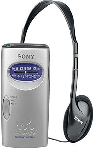 Sony SRF59SILVER AM/FM Stereo Walkman Radio