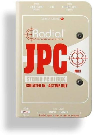 Radial Engineering R800 1026 JPC Laptop Direct Box 2-Channel Active