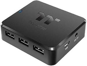 Thermaltake PS-ACC-IU2H00R-1 H200 Internal USB Hub Black
