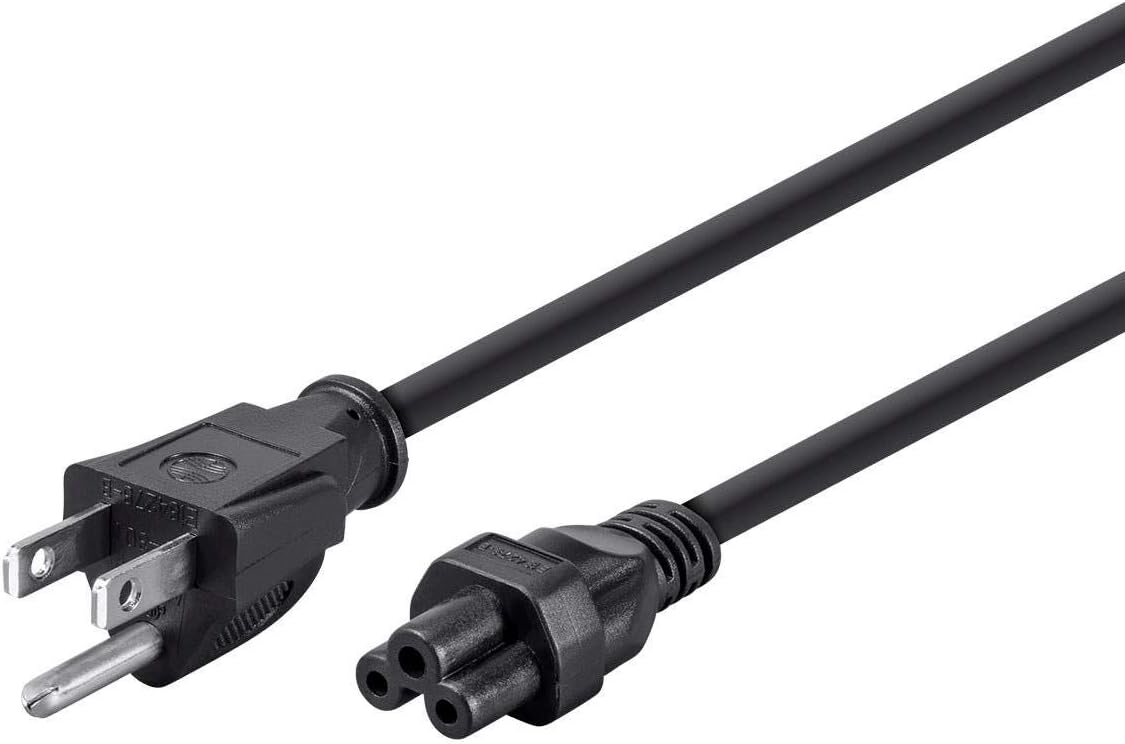Monoprice Power Cord NEMA 5-15P to IEC-320-C5 3ft