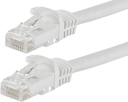 Monoprice 111335 Cat5e 3ft Patch Cable - White Ethernet
