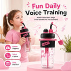 Bewinner Vocal Practice Bottle with Adjustable Resistance