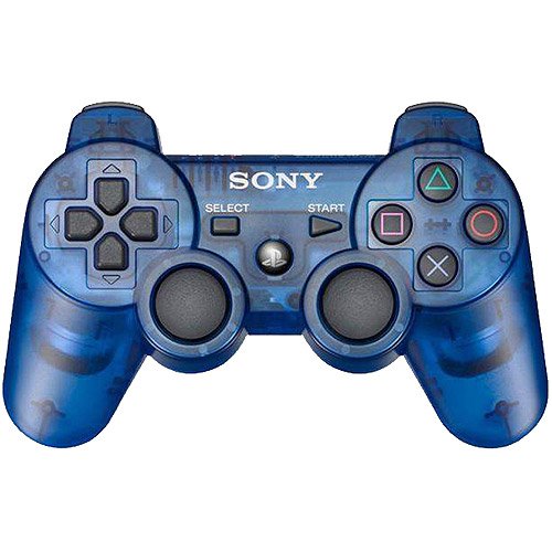 Sony Transparent Blue PS3 Wireless Controller DUALSHOCK3