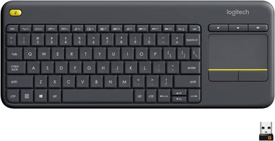 Logitech K400 Plus Wireless Touch Keyboard with Touchpad