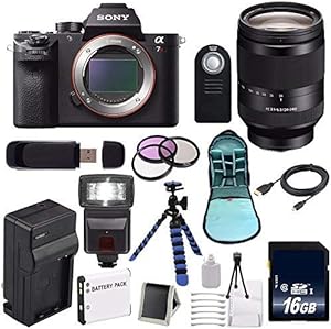 Sony SONA7R2B Alpha a7R II Mirrorless Camera 24-240mm