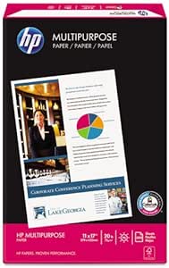 HP Multipurpose Paper 96 Bright 11x17 White 500 Sheets