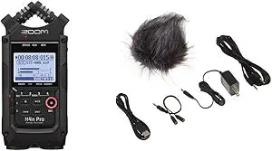 Zoom H4n Pro Recorder Black + APH-4nPro Accessory Pack