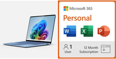 Microsoft 2024 Sapphire Surface Laptop - Snapdragon, 16GB, 512GB SSD