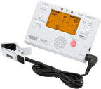 Korg AUS-TM60CWH-COMBO-STD Tuner Metronome with Contact Mic