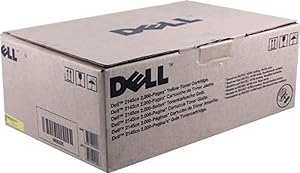 Dell M802K Yellow Toner Cartridge for 2145cn Printer