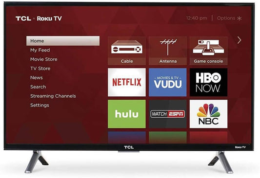 TCL 49S405-cr - 49-Inch 4K Ultra HD Roku Smart LED TV (Renewed)